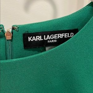 Kelly green Karl Lagerfeld dress never worn